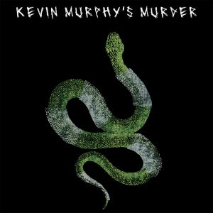 Kevin Murphy's Murder snake logo on black