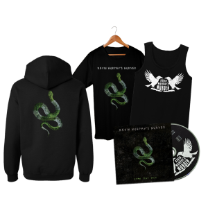 Shed That Skin Mech bundle featuring hoodie, shirt and CD
